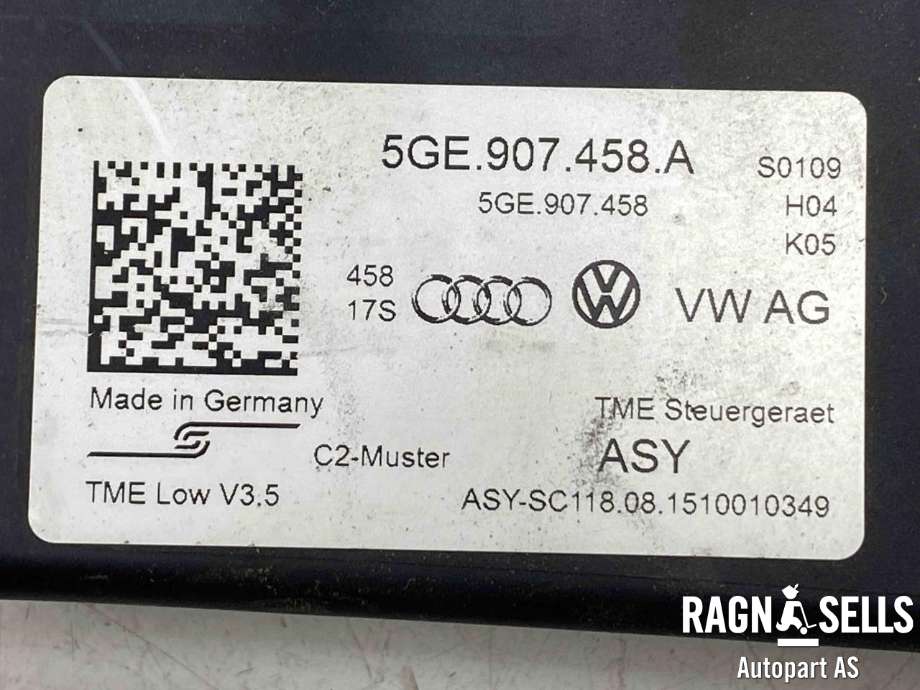 Styreenhet diverse til VW e-Golf 2014-2017 (Fase 1)  (5GE 907 458 C|)