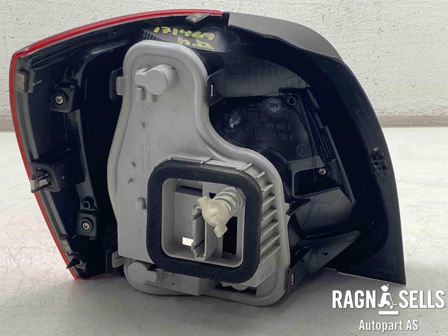 Baklykt høyre til VW Polo 2009-2014 (Type V, Fase 1)  (6R0 945 096 AH|)