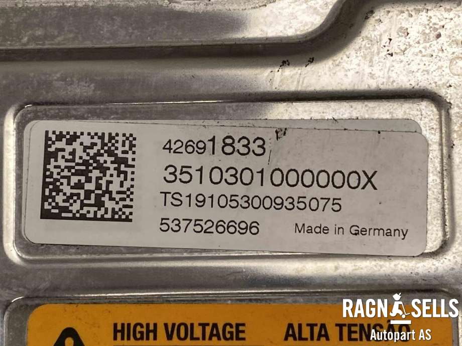 Varmeapparat PTC-heater til Opel Ampera-e 2017-->> (Type II)  (42691833|)