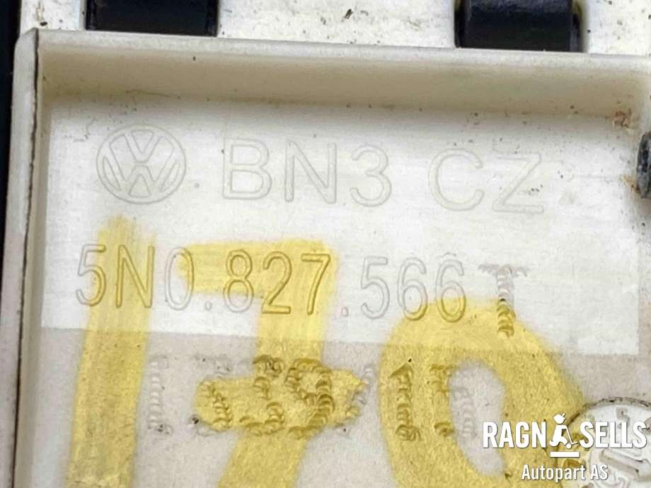 Bakluke/bakdør håndtak til VW Tiguan 2011-2016 (Type I, Fase 2)  (5N0 827 566 T|)