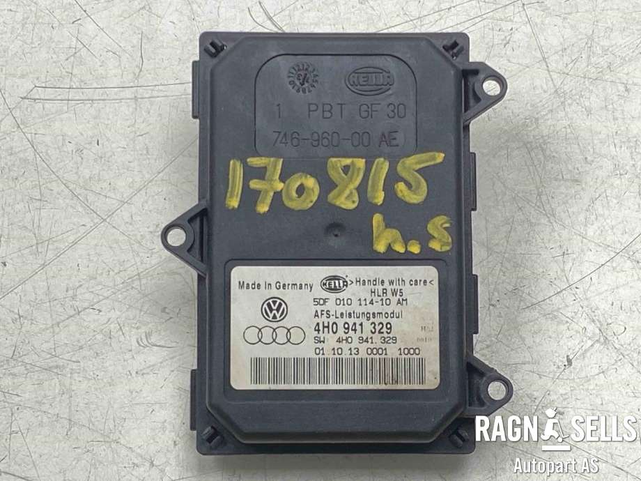 Styreenhet xenon/ballast til VW Tiguan 2011-2016 (Type I, Fase 2)  (4H0 941 329|)