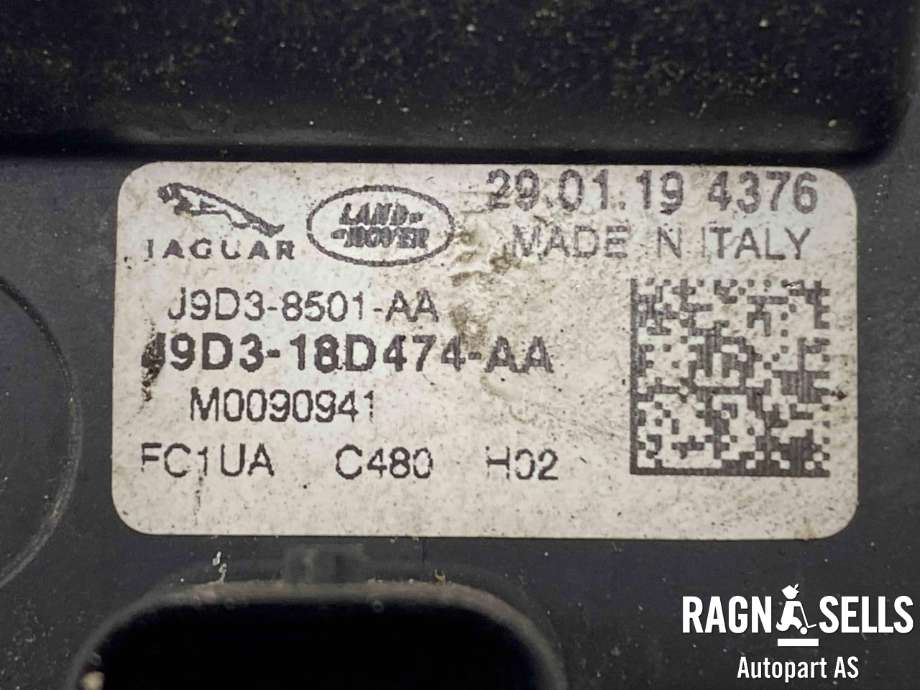 Vannpumpe til Jaguar I-PACE 2018-->>  (J9D38501AA|J9D318D474AA|J9D1109)