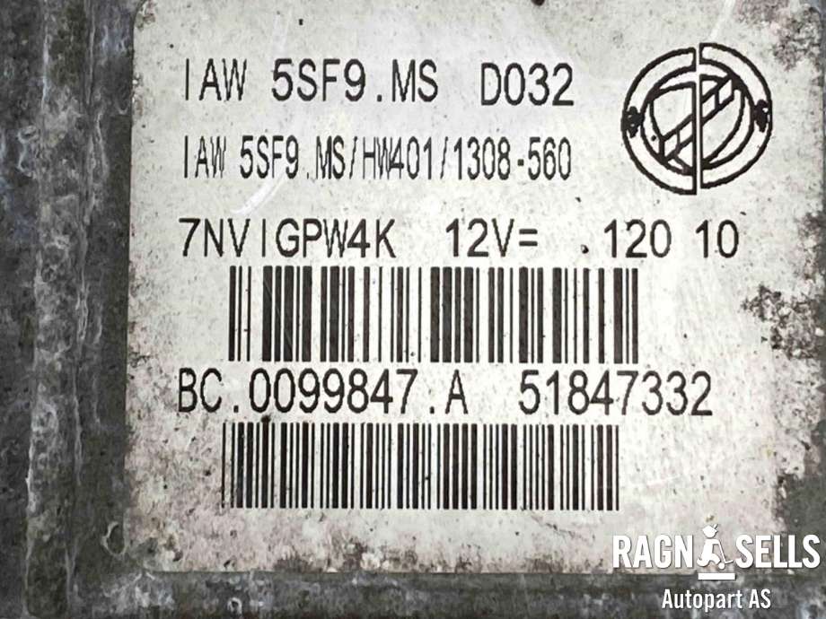 Styreenhet motor til Fiat 500 2008-2020  (51847332|)