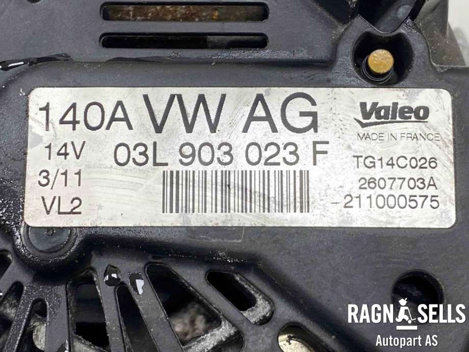Dynamo diesel til VW Golf VI 2008-2012  (03L 903 023 F|)