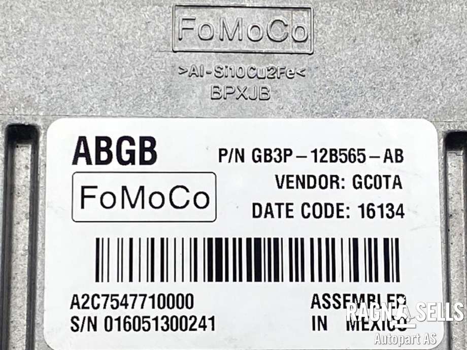 Styreenhet girkasse til Ford Ranger / Ranger Raptor 2015-2022  (FOMOCO|GB3P-12B565-BA|GB3P-12B565-AB|2303894)