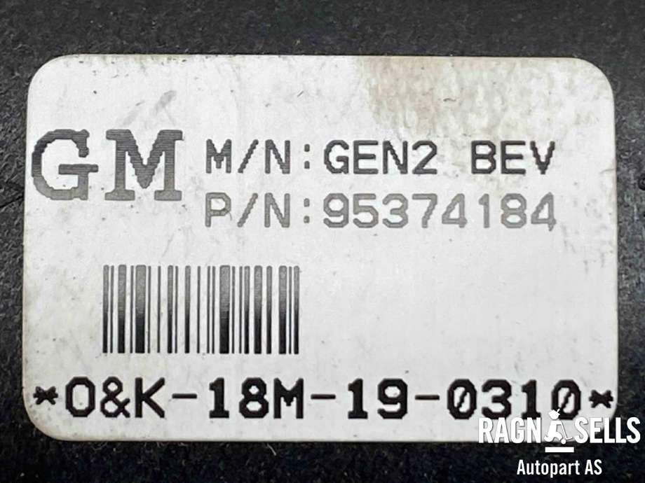 Pedal gass til Opel Ampera-e 2017-->> (Type II)  (95374184|)