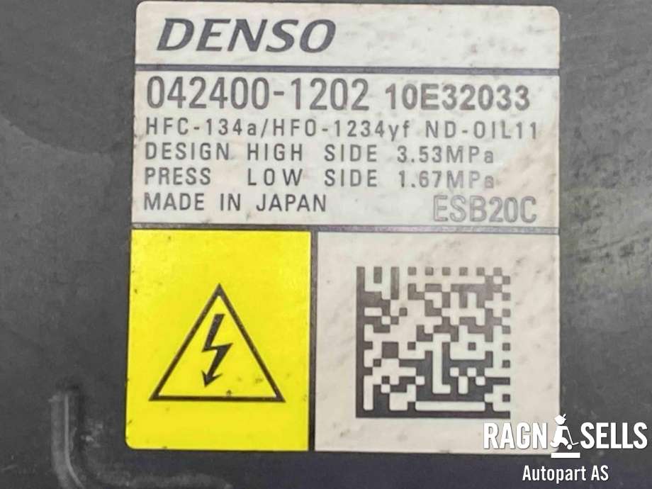 Aircondition kompressor hybrid til Toyota Corolla 2019-->>  (8837012080|)