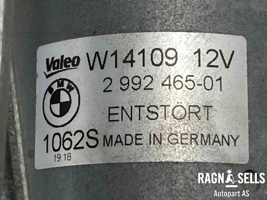 Viskermotor frontrute komplett m/overføring til BMW X1 2009-2015 (E84) (E84) (61 61 2 990 025||2992465)