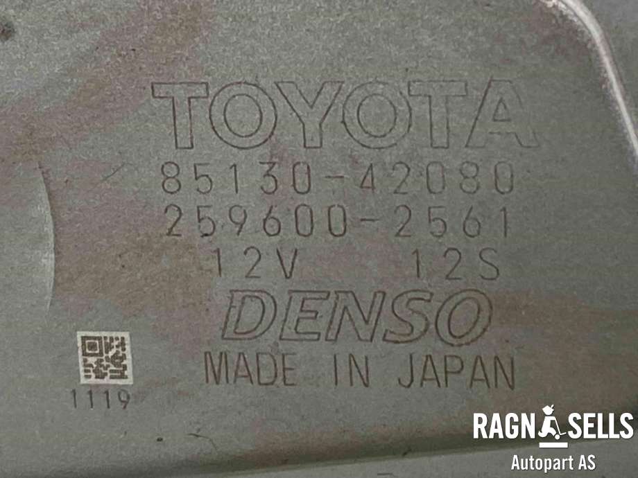 Viskermotor bakrute til Toyota RAV4 2016-2019 (Type IV, Fase 2)  (8513042080|)