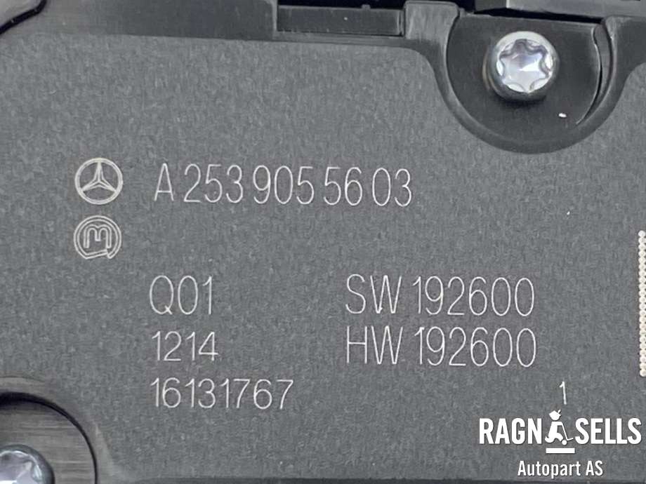 Bilstereo betjeningspanel til Mercedes EQC 2019-->>  (2539002407|)