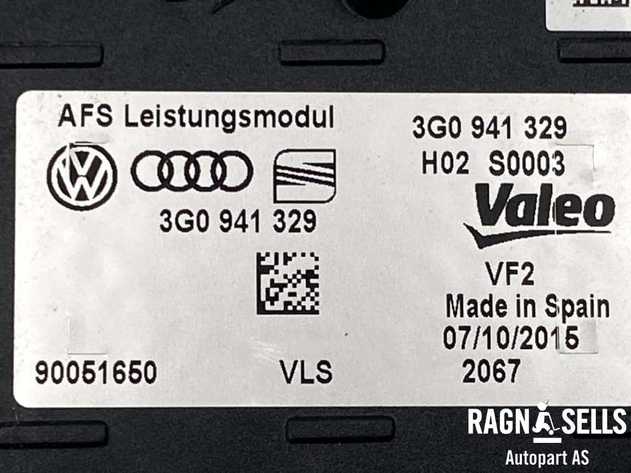 Styreenhet LED til VW Passat 2015-2019 (Fase 1) (B8) (B8) (VALEO|3G0941329|)