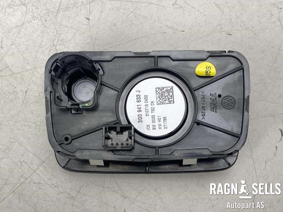 Bryter lys til VW Passat 2015-2019 (Fase 1) (B8) (B8) (3G0 941 633 J|)