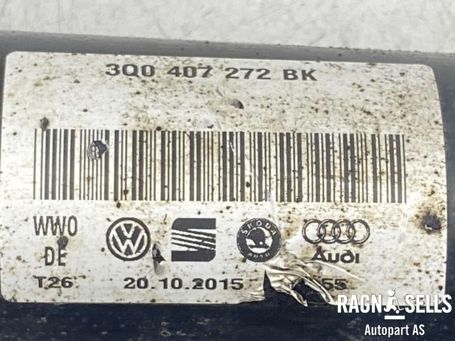Drivaksel høyre foran, hybrid til VW Passat 2015-2019 (Fase 1) (B8) (B8) (3Q0 407 272 BK|)