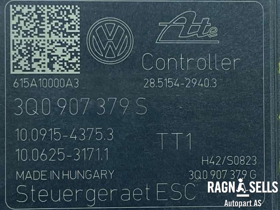 ABS sentral til VW Passat 2015-2019 (Fase 1) (B8) (B8) (3Q0 614 517 S|)