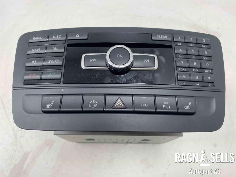 Bilstereo til Mercedes B-Klasse, 2011-2018 (W246) (W246) (A 246 900 57 07)