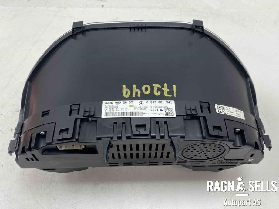 Instrumentpanel til Mercedes B-Klasse 2011-2018 (W246) (W246) (A 246 900 20 07||1030052149|0263681341)