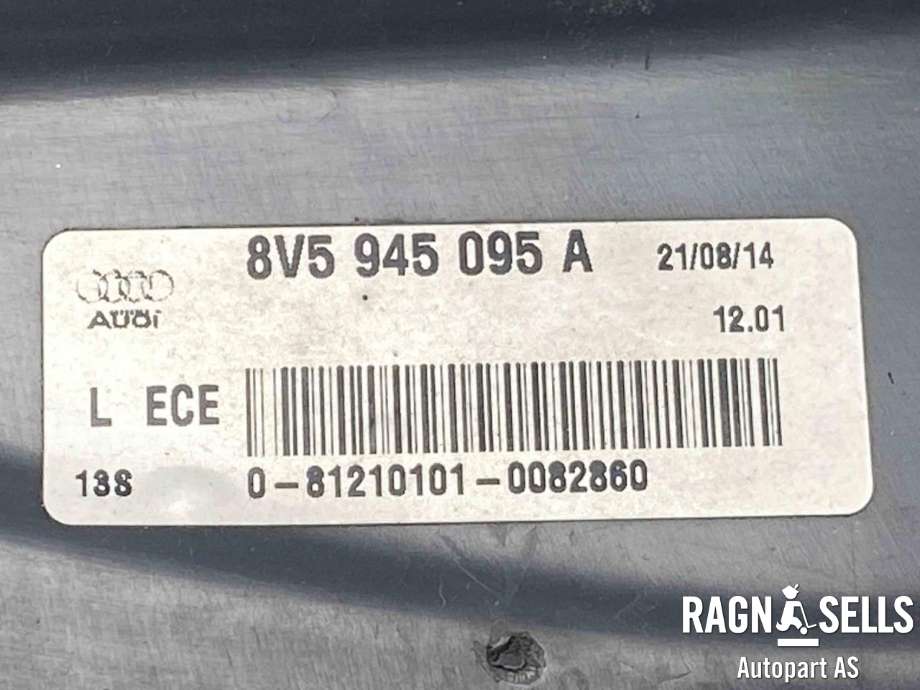 Baklykt venstre ytre til Audi A3 2012-2016 (Type III, Fase 1)  (8V5 945 095 A|)