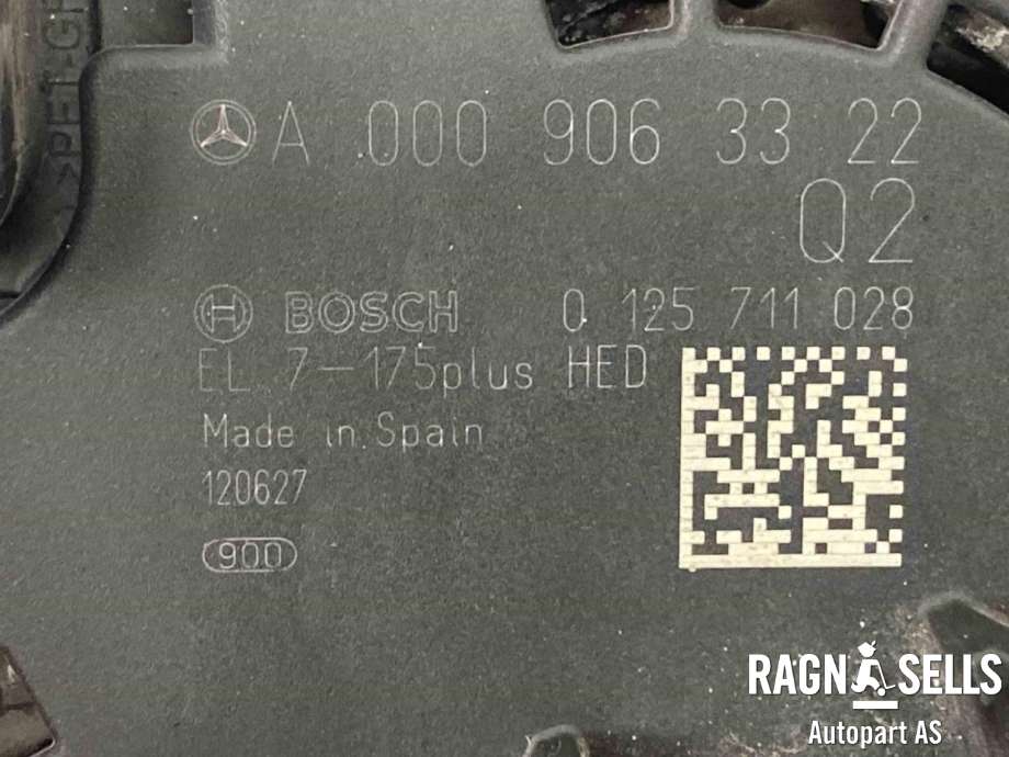 Dynamo diesel til Mercedes B-Klasse 2011-2018 (W246) (W246) (A0009063322|)