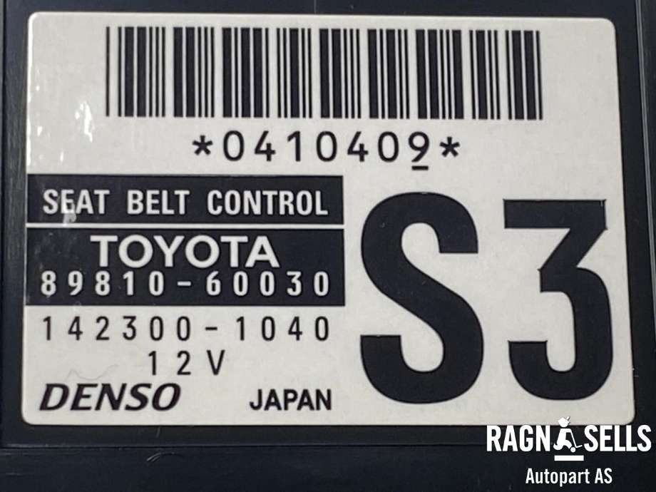 Styreenhet diverse til Toyota Land Cruiser 150 2014-->> (Fase 2) (8981060030|)