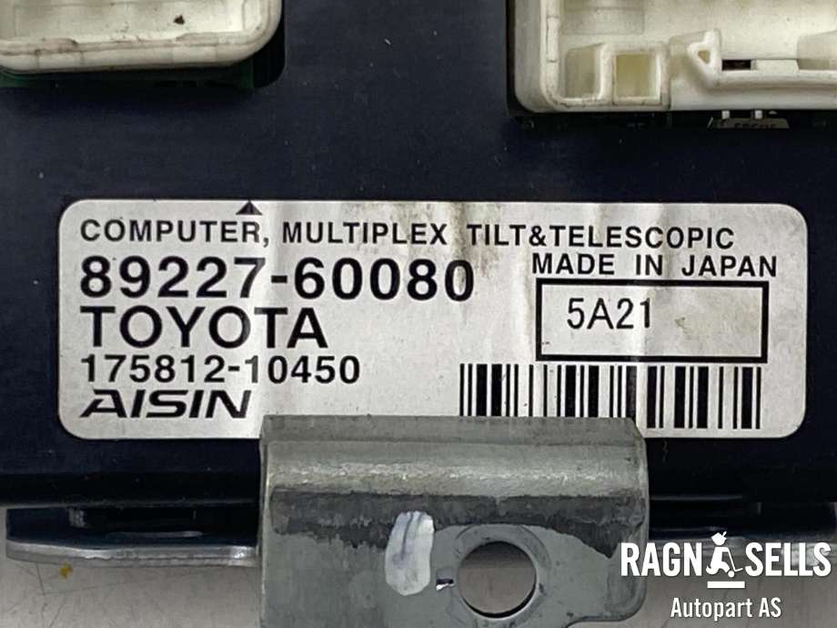 Styreenhet diverse til Toyota Land Cruiser 150 2014-->> (Fase 2)  (89227600870|)