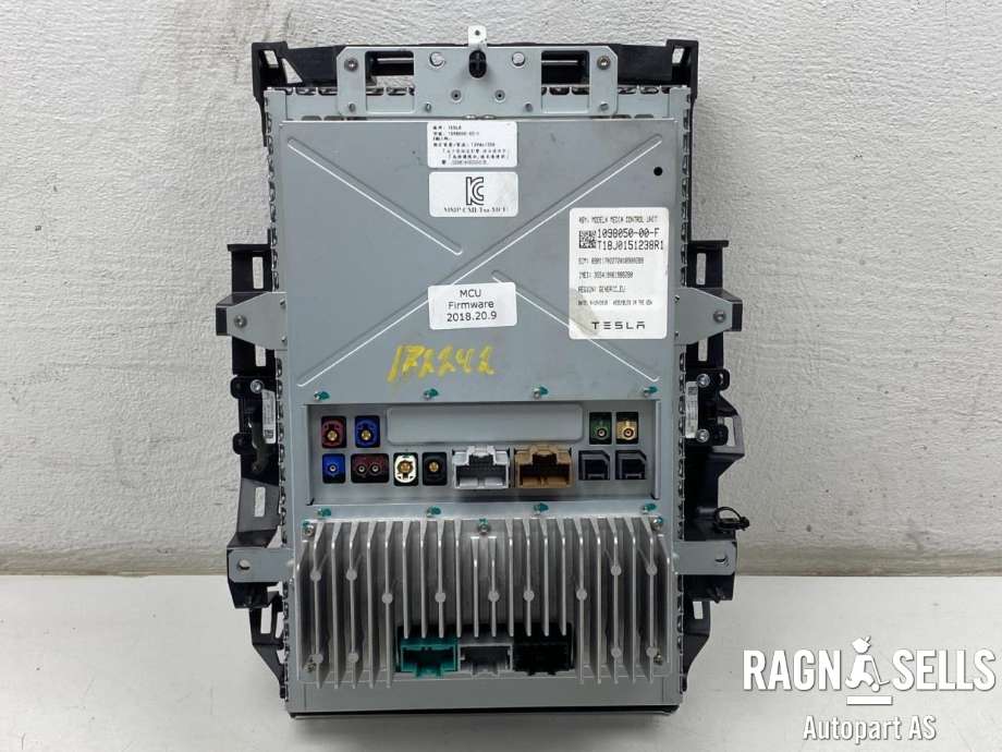 Bilstereo navigasjon skjerm til Tesla Model S 2013-2016 (Fase 1)  (1084333-00-B|1098050-00-F|)