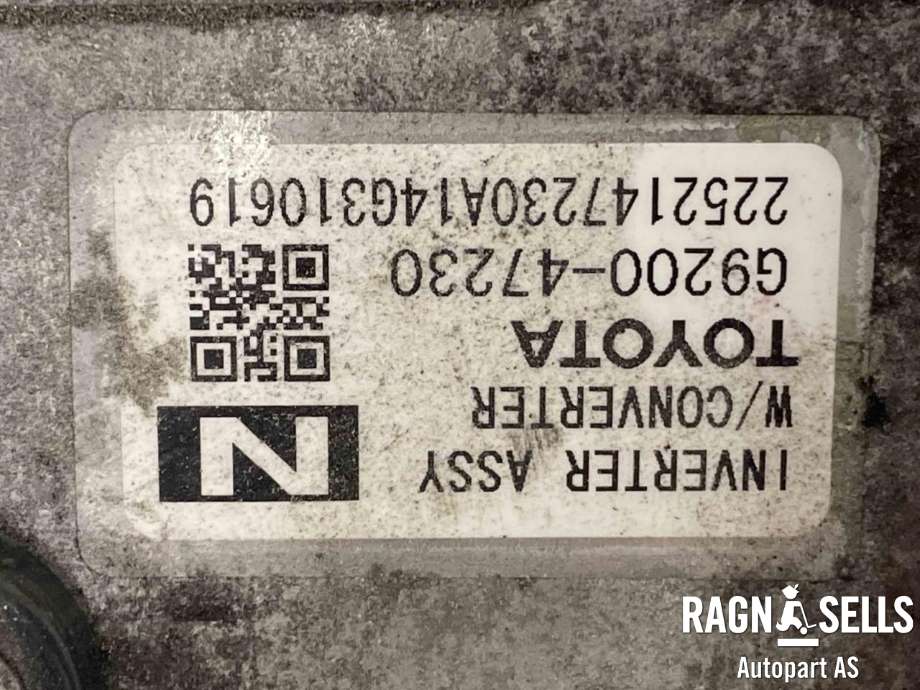 Inverter hybrid til Toyota Prius 2009-2016 (Type III) (COMBI) (COMBI) (G920047230|G920049075|)