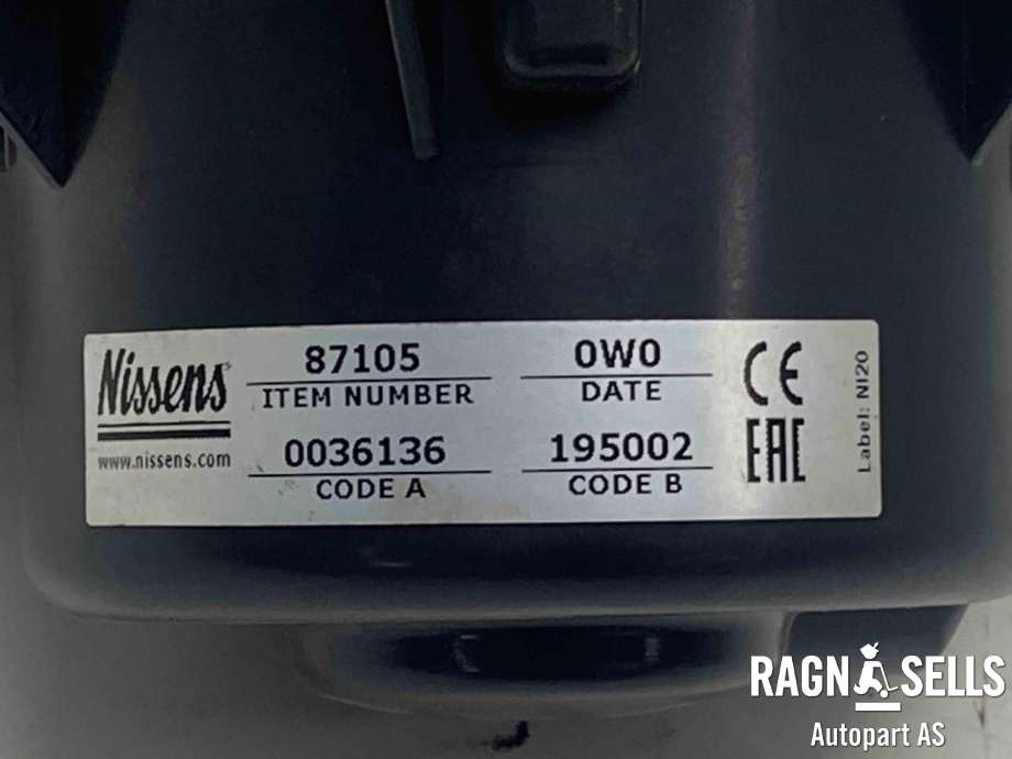 Varmeapparat motor til Mercedes Sprinter 2006-2013 (Fase 1) (906) (906) (NISSENS|A 000 835 61 07|)