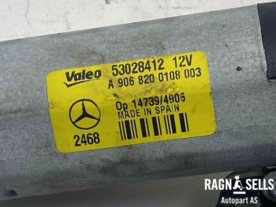 Viskermotor bakrute venstre til Mercedes Sprinter 2006-2013 (Fase 1) (906) (906) (A 906 820 01 08|)