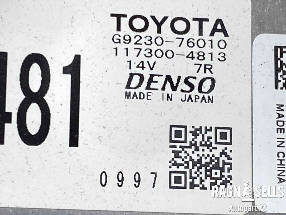 Varmeapparat motor bak til Toyota Prius 2009-2016 (Type III) (COMBI) (COMBI) (G923076010|)