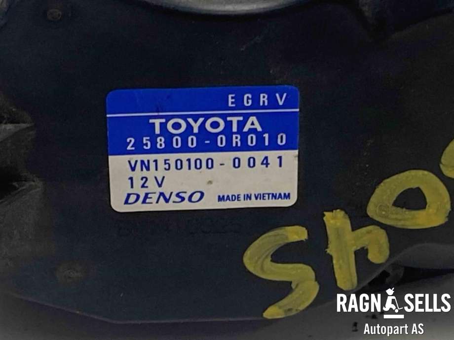 EGR-ventil til Toyota Auris 2007-2010 (Type I, Fase 1)  (258000R010|)