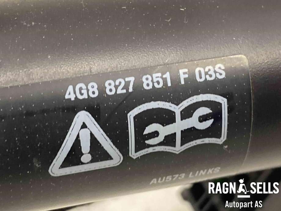 Baklukedemper til Audi A7 2010-2014 (Type I, Fase 1)  (4G8 827 851 F|)