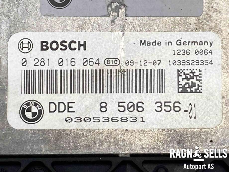 Styreenhet motor til BMW X3 2007-2010 (Fase 2) (E83) (E83) (BOSCH|13 61 8 506 356| 12 14 5 A48 DA9|8 506 356|0 281 016 064)