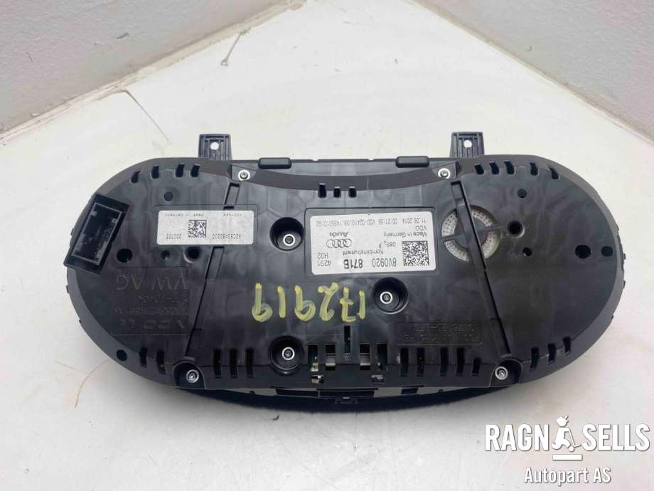 Instrumentpanel til Audi A3 2012-2016 (Type III, Fase 1)  (8V0 920 871 B|)