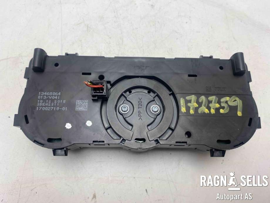 Varmeapparat betjening til Opel Corsa E 2015-2019  (1288920|13468064|)