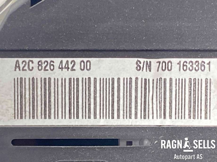 Instrumentpanel til BMW X1 2009-2015 (E84) (E84) (62 10 9 316 152|)