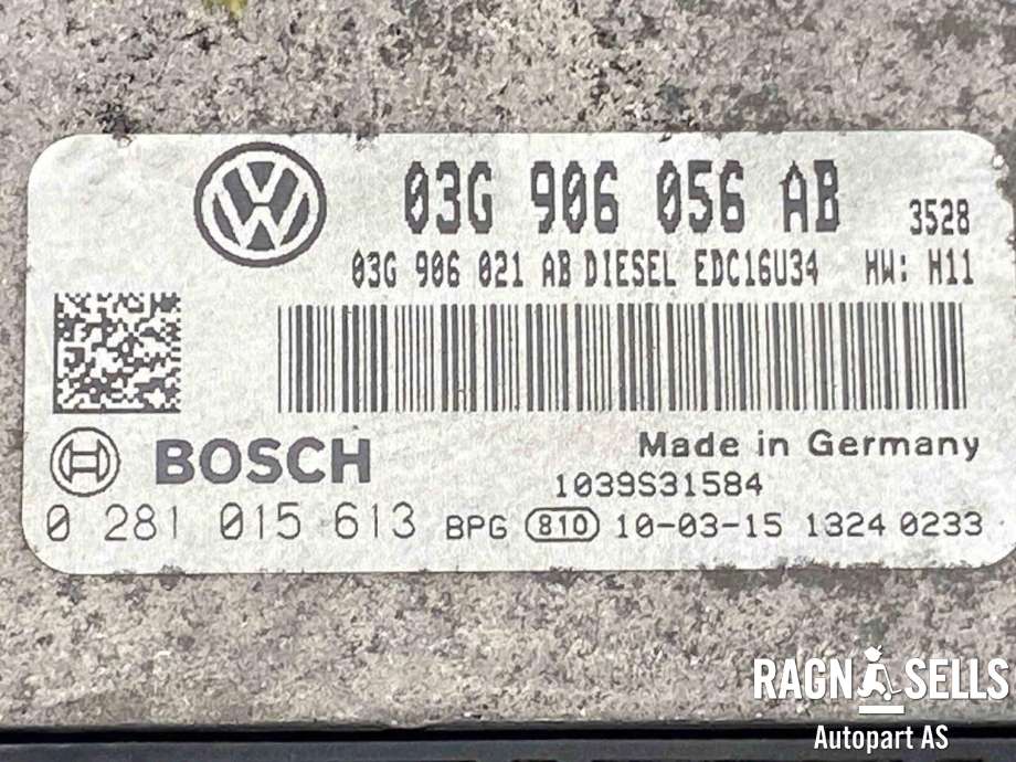 Styreenhet motor til VW Caddy 2004-2010 (Type III, Fase 1)  (03G906056AB|)