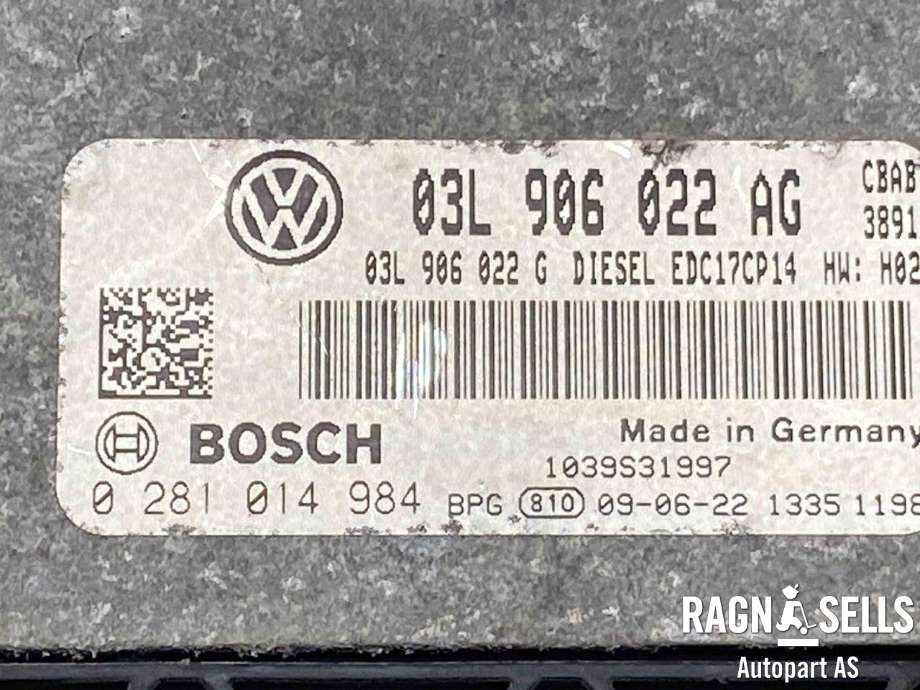 Styreenhet motor til VW Golf VI 2008-2012  (03L906022AG|)