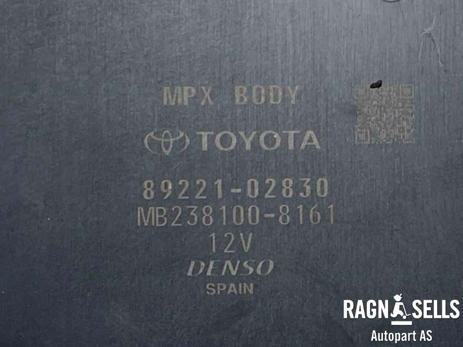 Styreenhet diverse til Toyota Corolla 2019-->>  (8922102830|)