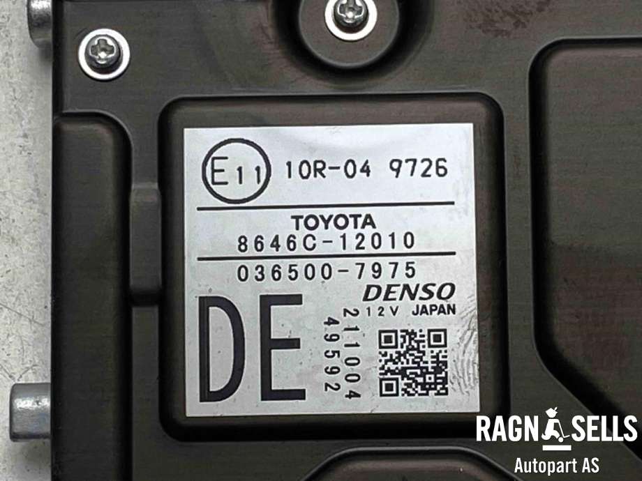 Kamera til Toyota Corolla 2019-->>  (8646C12010|)