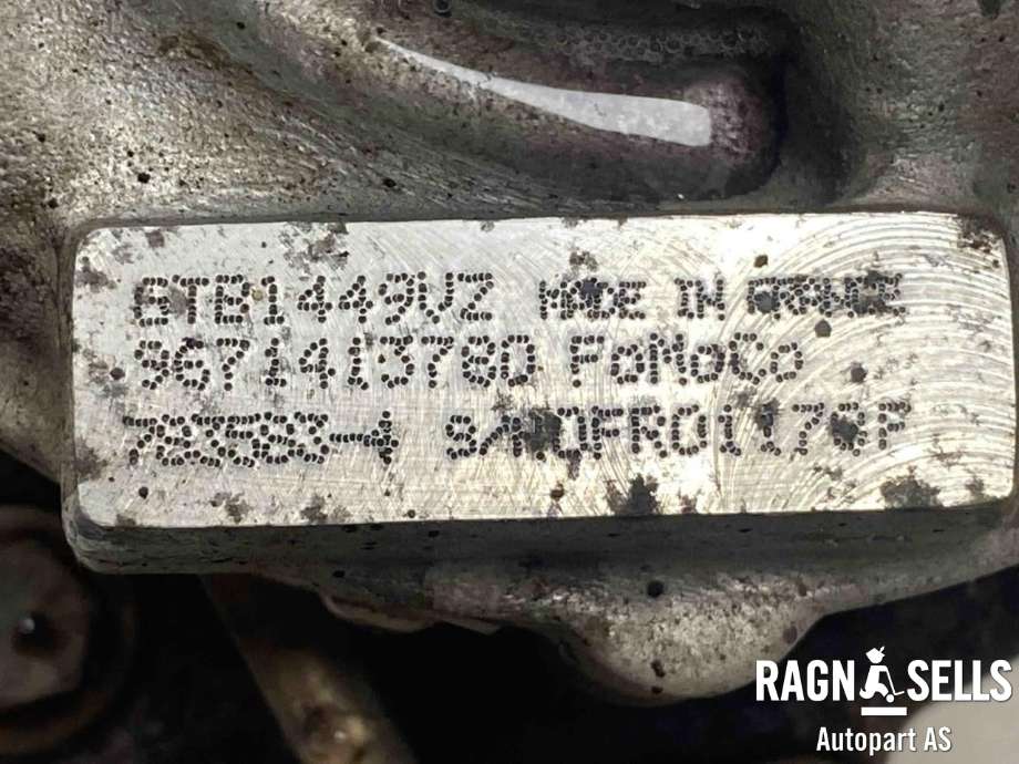 Turbo til Ford S-Max 2010-2015 (Type I, Fase 2)  (GARRETT|9M5Q-6K682-BB|GTB1449VZ|1864631|RE9M5Q6K682AA|RE9M5Q6K682BA|1682002|1724673|1789087|1809624|1811167JG2|1827407|1859470|1866871|9671413780)