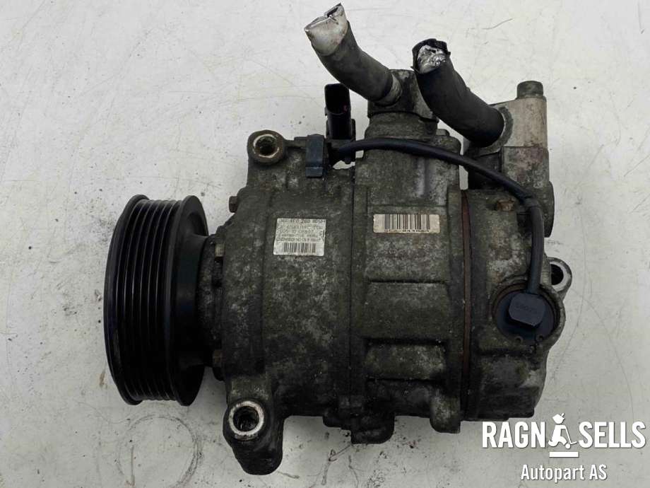 Aircondition kompressor til Audi A6 2005-2008 (Type III, Fase 1) (C6) (C6) (4F0 260 805 P|4F0 260 805 M|4E0260805AT| 4F0260805AC| 4F0260805AG| 4F0260805G| 4F0260805I| 4F0260805J| 4F0260805M| 4F0260805N| 4F0260805P| 4F0260805S| 8E0260805AG| 8E0260805AT)