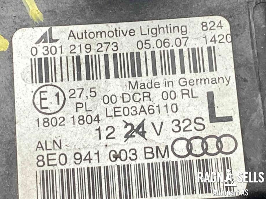 Frontlykt venstre xenon til Audi A4 2007-2014 (Type IV) (B8) (B8) (8E0 941 030 BM|)