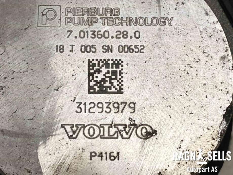 Vannpumpe elektrisk til Volvo V60 / V60 CC 2018-->> (Type II)  (31293979|)