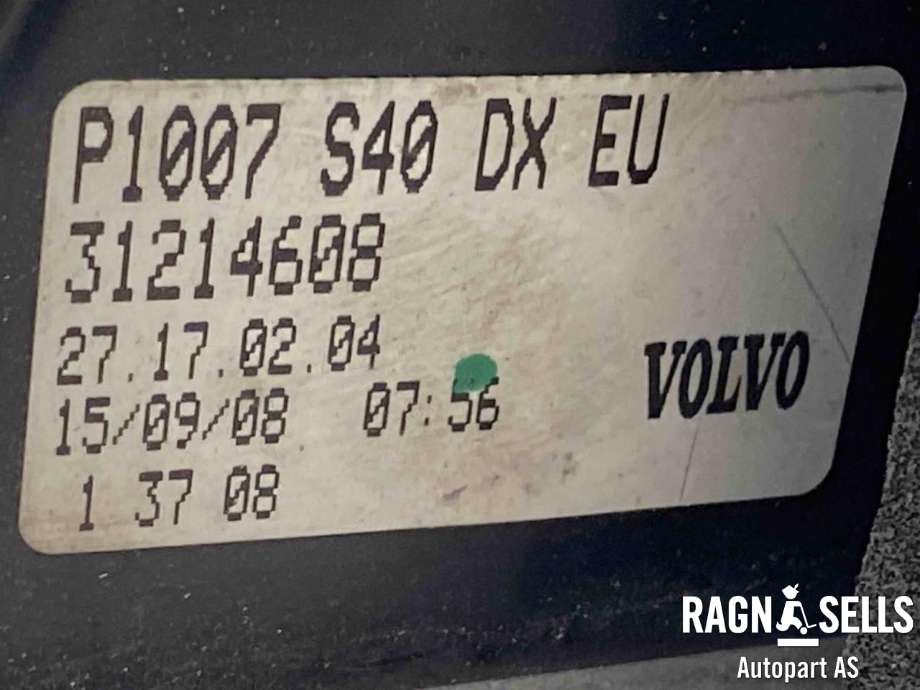 Baklykt høyre til Volvo S40 2008-2012 (Type II, Fase 2)  (30763496|31214608|30763495)