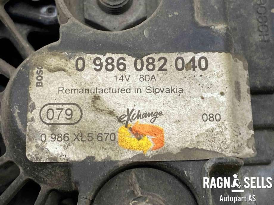 Dynamo diesel til Toyota Hilux 2012-2016 (270600L060|3125038032|270600L100)