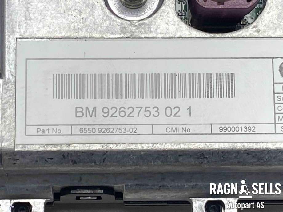 Bilstereo navigasjon til BMW 3-Serie 2012-2018 (F30/F31/F34) (F30/F31/F34) (65 50 9 270 393|65 50 9 262 753|)