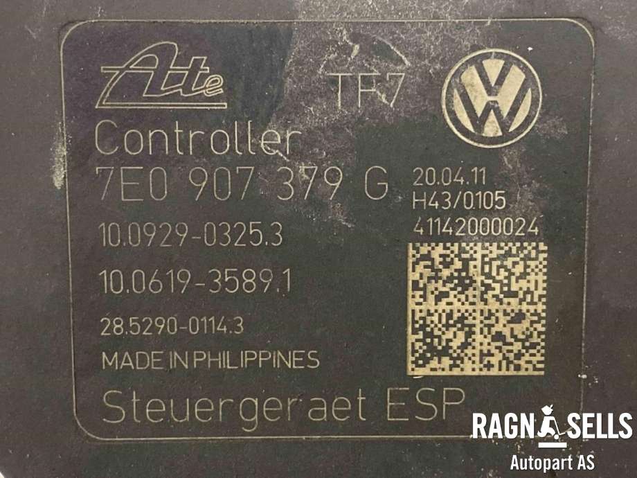 ABS sentral til VW Transporter / Caravelle 2009-2015 (Fase 2) (T5) (T5) (7E0 614 517 C|)