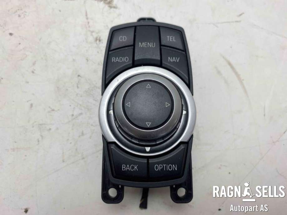Bilstereo navigasjon betjeningspanel til BMW X3, 2010-2017 (F25) (F25) (65 82 9 267 955)