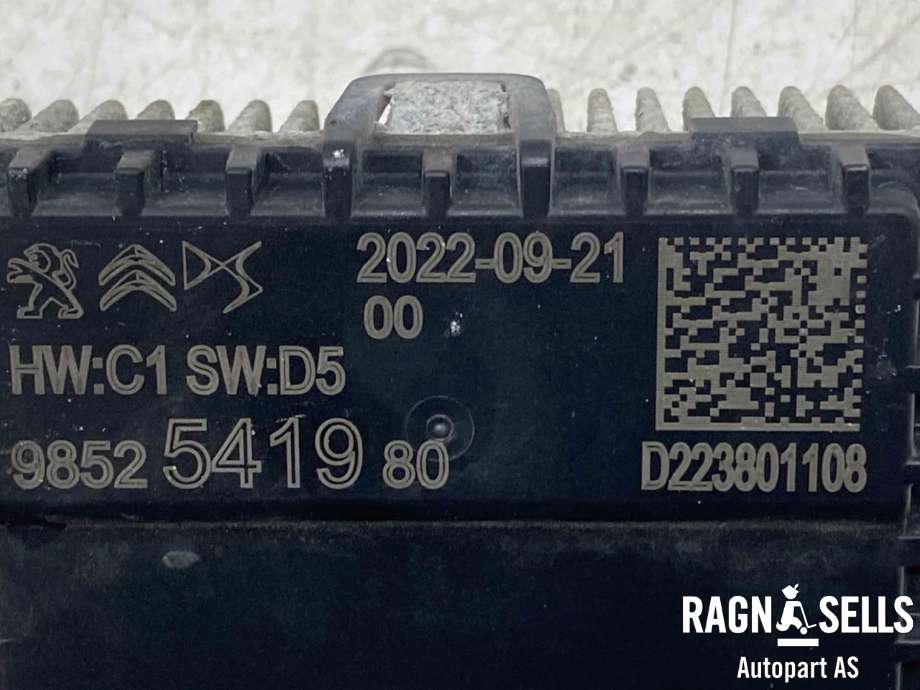 Styreenhet diverse til Citroën ë-C4 2020-->>  (16 776 089 80|9852541980|)