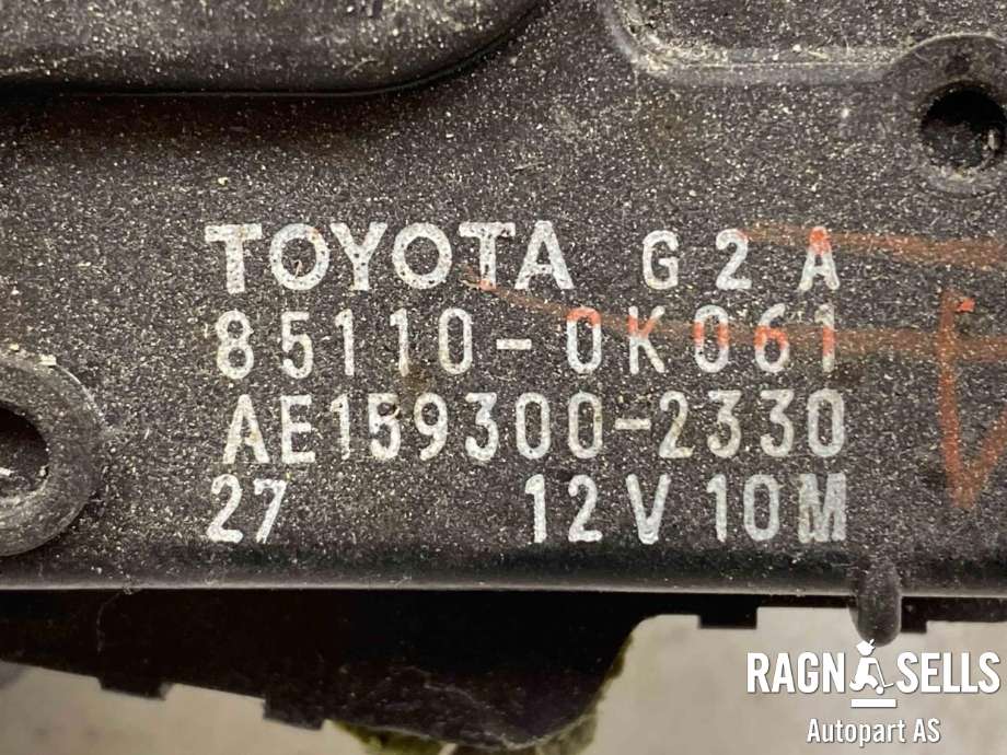 Viskermotor frontrute komplett m/overføring til Toyota Hilux 2006-2011  (851500K061||851100K061)